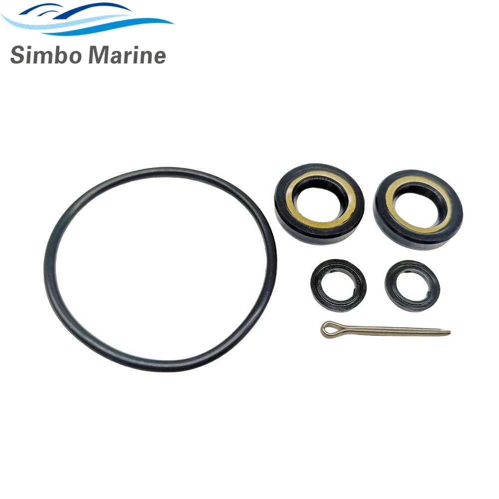 Outboard Lower Unit Gearcase Propeller Shaft Seal Kits for Suzuki 2 4str DT9.9 DF8 DF9.9 DF15 09289-17L02 09289-17006