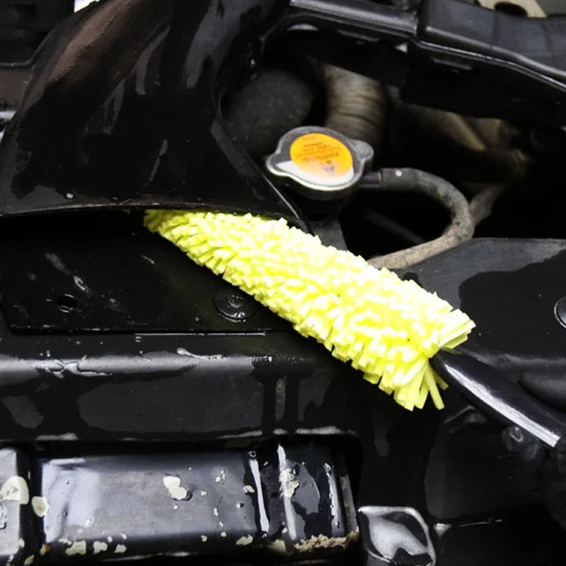 Vehicle Cleaning Brush Plastic Handle  Wheel Rim Tire Washing Tools Car Detailing Brush Set Car Rim Scrubber Cleaner Duster