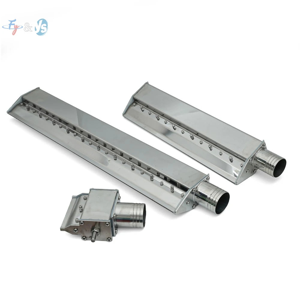 SS 304 Industrial Blower-powered Air Knife Blower Air Knife Wire Drying Air Knife Wind Air Jet Knife Customized 100-1000mm