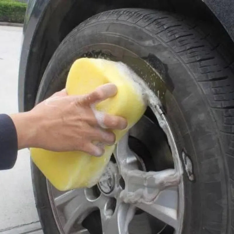MOBIDEA Car Wash Sponge Large Cleaning Sponge Scratch-Free High Foam Car Washing Sponge for  Car Care, Cleaning Wheels