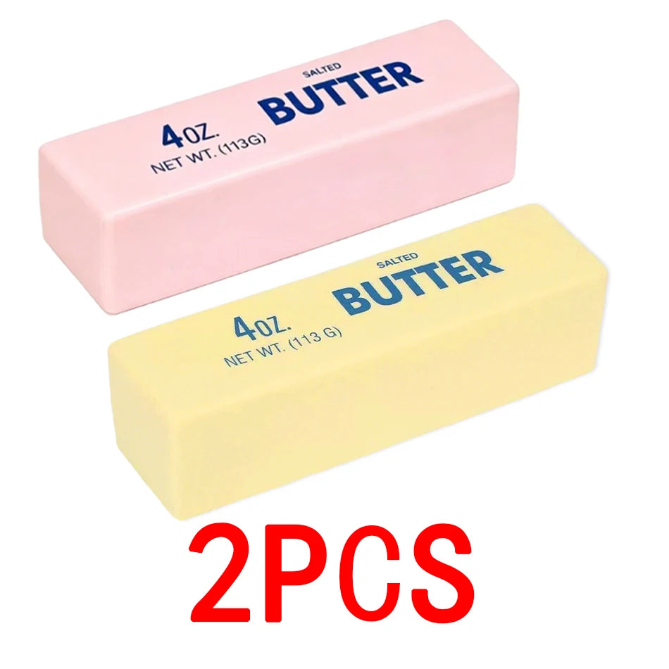 3 Styles Squishy Toy Butter Stick  Slow Rising Squeeze Toy Butter Bar Brick Fidget Toy Anti Stress Release Hand Relax Gift