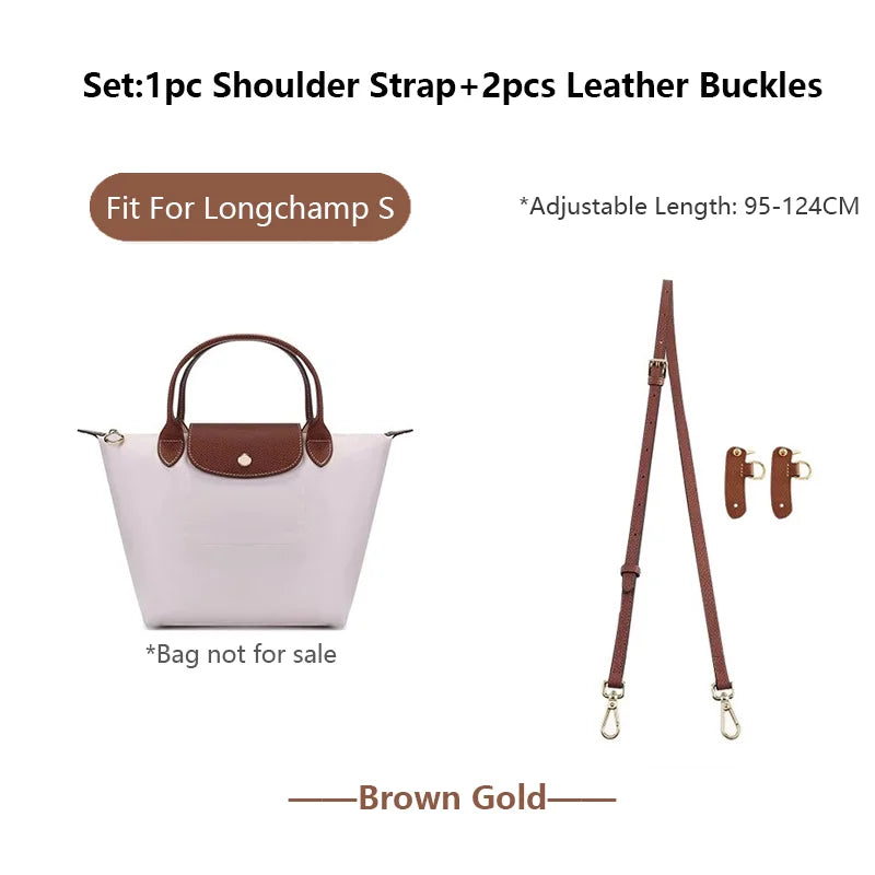 Bag Shoulder Strap For Longchamp S Short Handle Bag Crossbody Bag Strap Adjustable Bag Belt Durable Bag Replacement Accessories