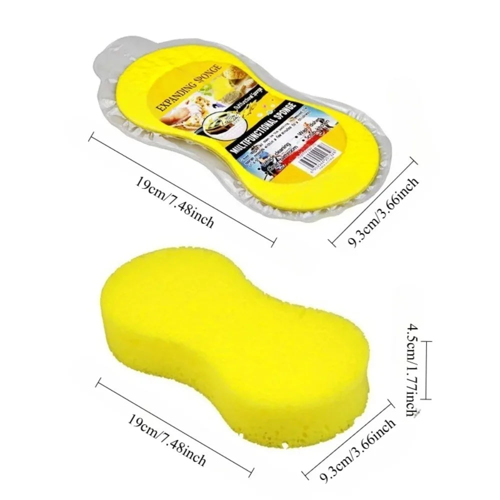 1/5PCS Car Wash Sponge Honeycomb High Density Cleaning Foam Block for Auto Detailing Vehicle Washing Car Accessories