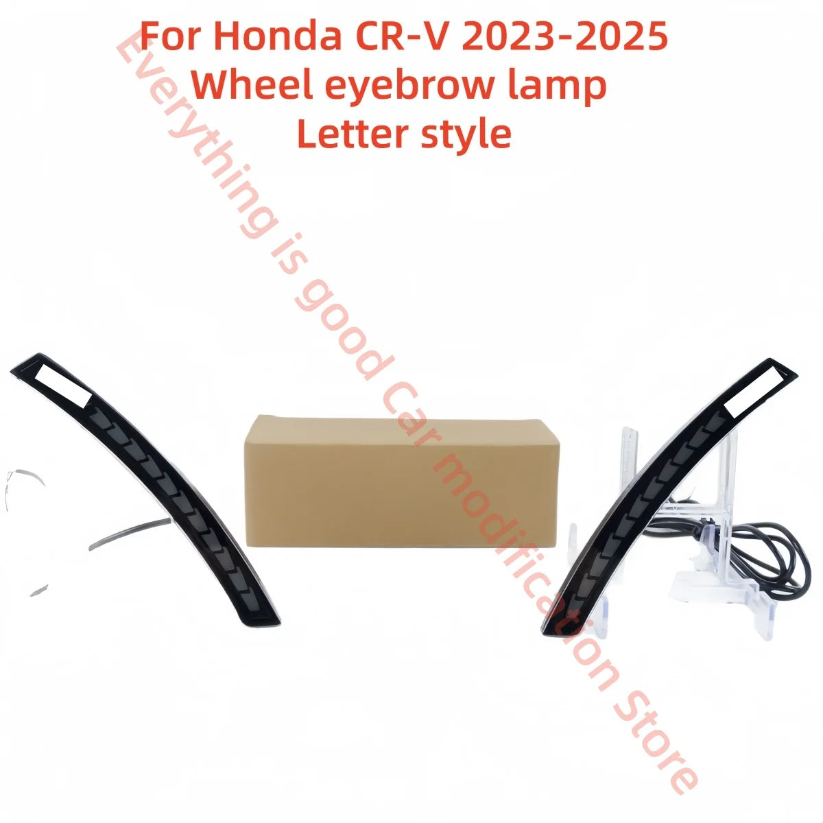 For Honda CR-V 2023-2025 Wheel eyebrow lamp Front bumper Turn Front fog lamp Modification LED Daytime running light Three colors
