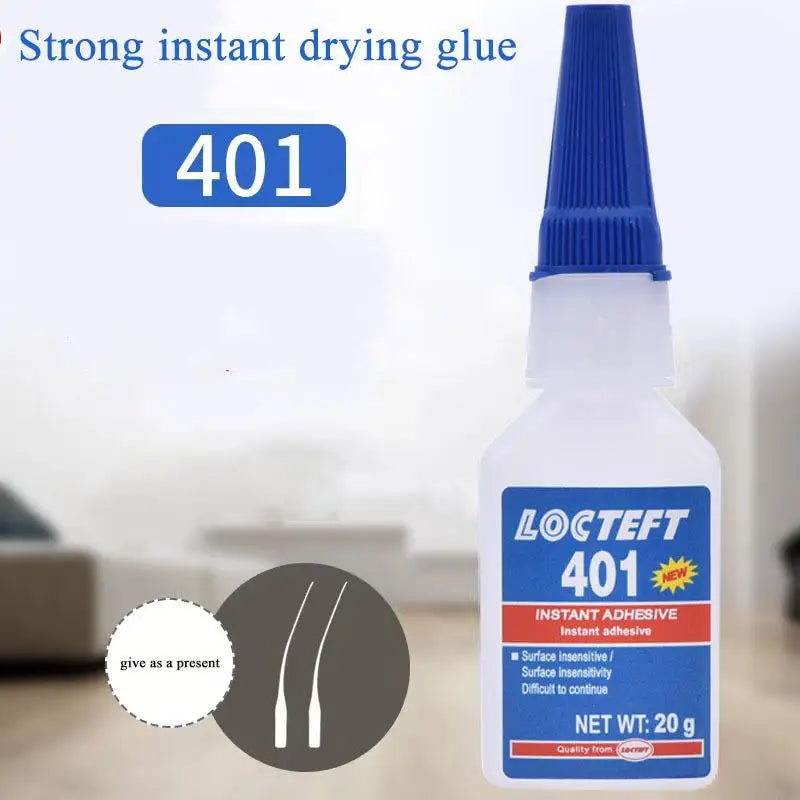 12/20g Super Glue Instant Quick Dry Cyanoacrylate Strong Adhesive Universal Fast Repairing Glue 401/403/406/460/495/496