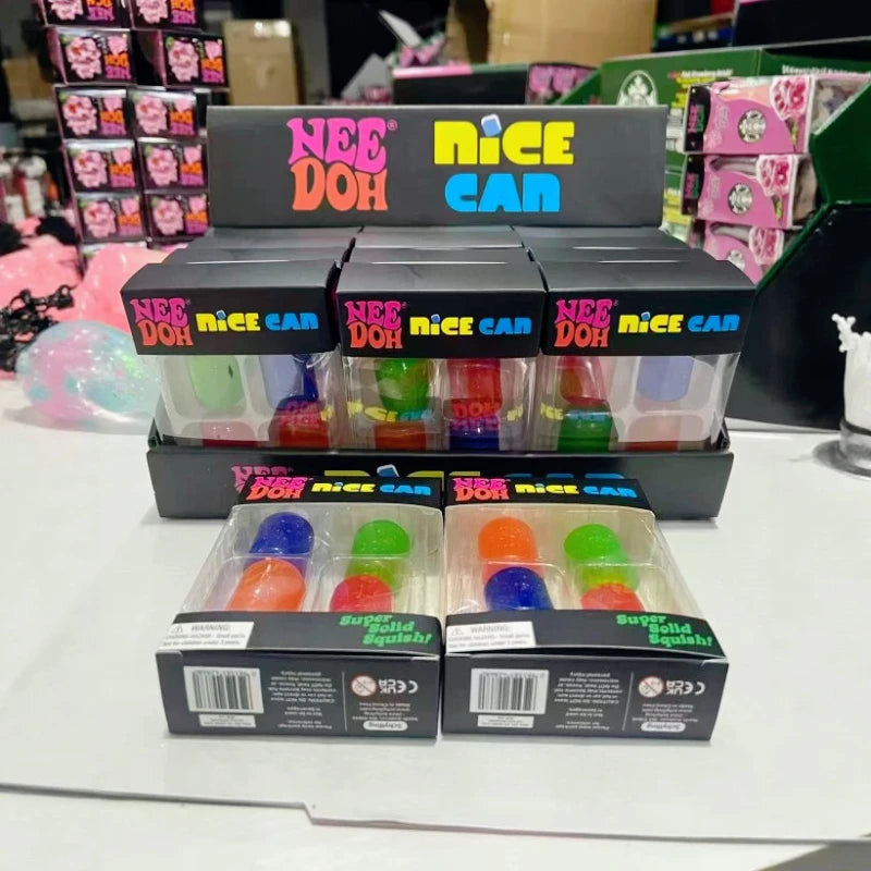 -New Mini Pinch Toy Popular product Needoh Squeeze Toy Mini Squeeze Toy Stress Relief Tool Maltose Squeeze Toy Stress Relief Toy