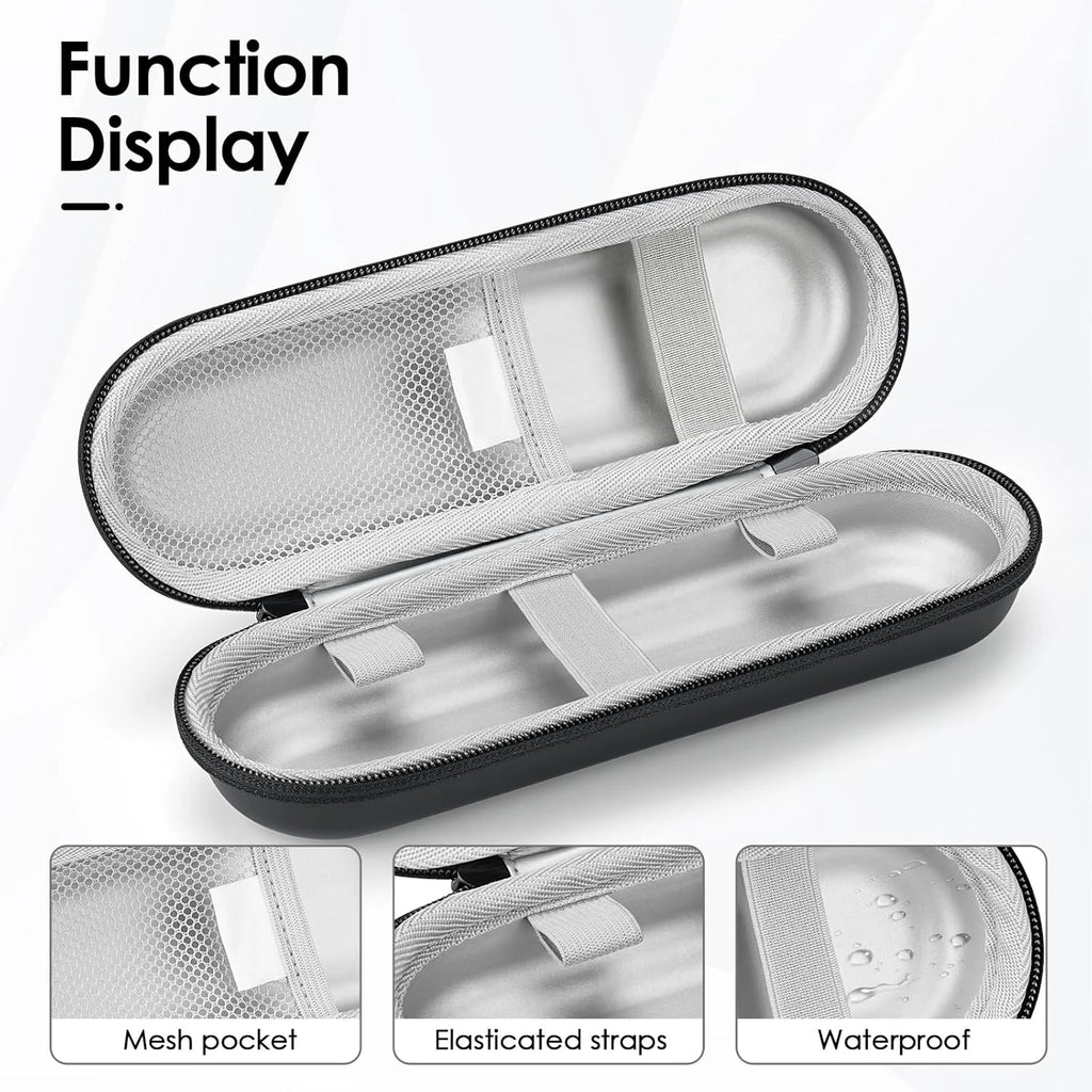 Electric Toothbrush Case For Oral B / Oral-B Pro / Philips Sonicare / Aquasonic, Shockproof,Waterproof,Compact Storage Bag