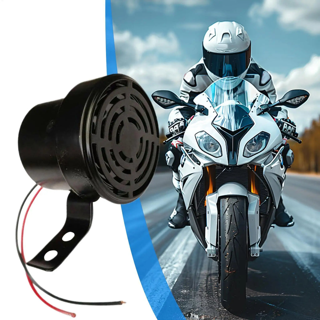 12V-80V Dog Barking Horn For Motorcycle Electric Vehicle Loud Trumpet Sound Unique Car Modification Accessory Replacement Part