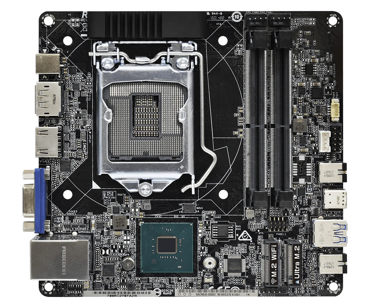 ASROCK H310M-STX Motherboard Intel H310 LGA 1151 DDR4 Mini-STX M.2 Support Core I5-9400 Core I5-9600 Core I3-8300 CPU