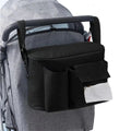 Baby Stroller Storage and Storage Bag Multifunctional Large Capacity Stroller Hanging Bag Fashionable Single Shoulder Mommy Bag