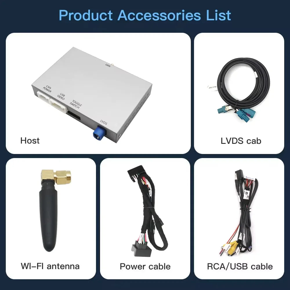New Wireless Carplay Android Auto Module For Peugeot & Citroren 208 308 508 3008 C4 DS3 DS4 DS5 SMEG MRN Mirror Link Multimedi