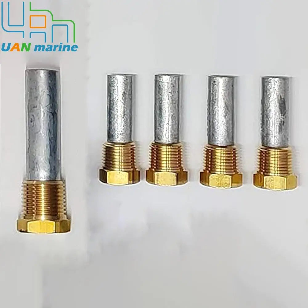 Pencil Anode Kit For Yanmar 4LHA-HTE 6LP 6LY 6LPA-STP 6LPA-STZP Replaces 119773-92600 Oil Cooler zincs Marine Engine