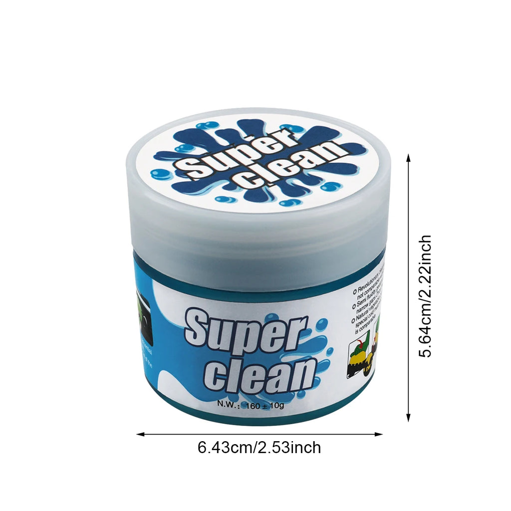 1pc 160g Large capacity installation Multi Purpose Cleaning Soft Glue Car Cleaning Gel Dust Gap Cleaner Vent Interior Removal Ke