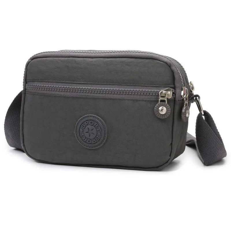 Leisure Sports Crossbody Bag Simple and Practical Outdoor Phone Wallet Cash Register Bag for Middle-aged and Elderly People