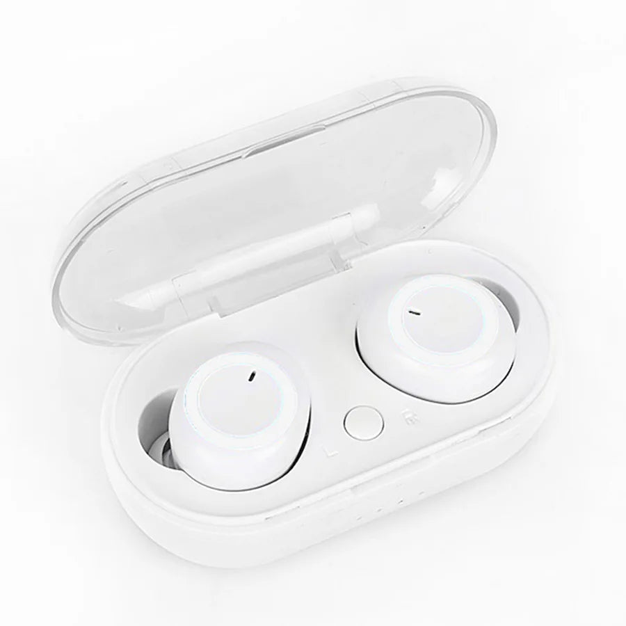 Y50 bluetooth earphone 5.0 TWS Wireless Headphons earphones Earbuds Stereo Gaming Headset With Charging Box for phone