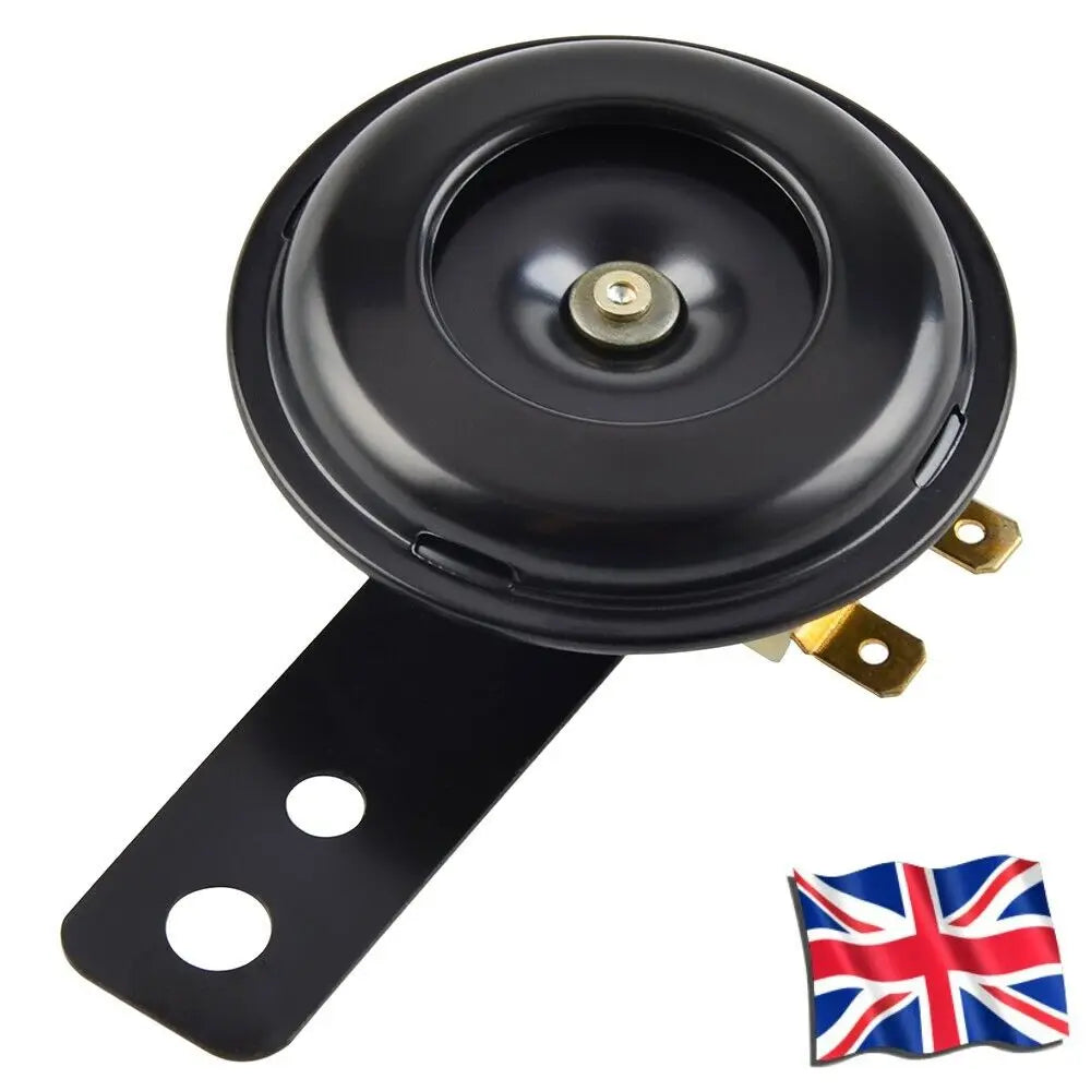 Universal 6V Motorcycle Electric Horn Kit Signal Speaker Waterproof Round Loud For Scooter Moped Dirt Bike Kits Car Accessories