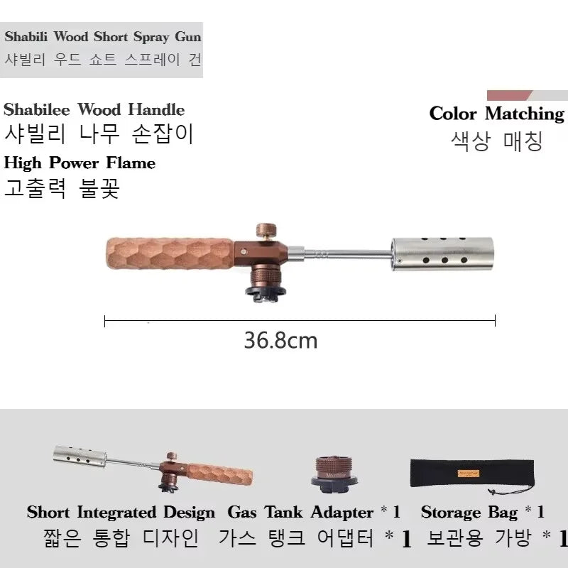MOUNTAINHIKER Upgrade Weeding Fires Machine Grass Burners Gases Torch Outdoor BBQ Blowtorch Camp Flamethrowers Camping Equipment