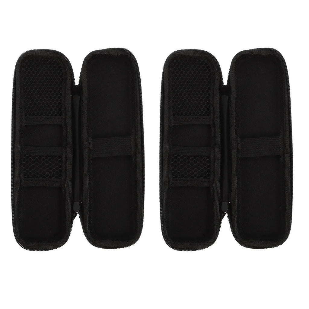 2Pcs Portable Electric Toothbrush Protective Case Hard Eva Travel Toothbrush Holder Shockproof Waterproof Storage Box