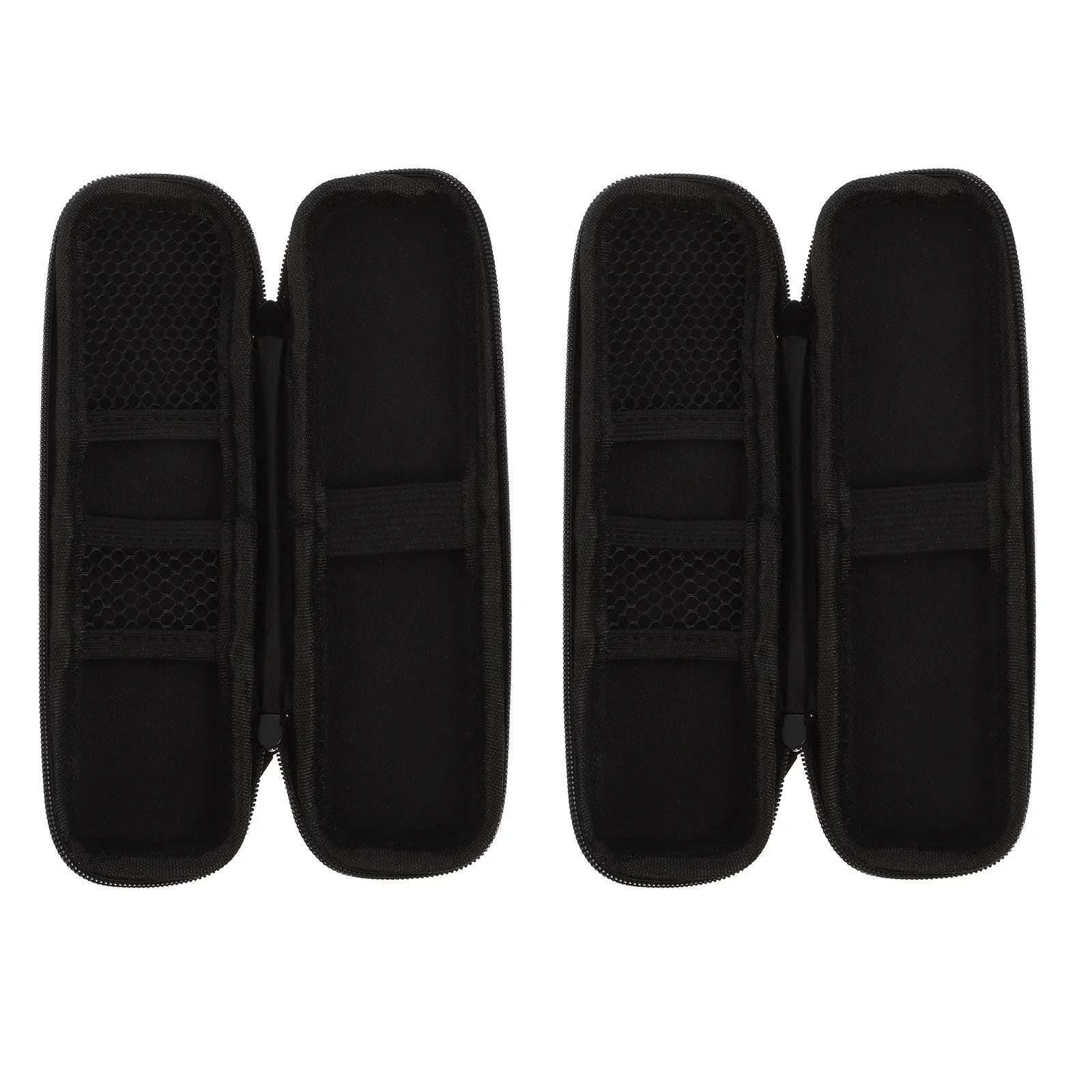 2Pcs Portable Electric Toothbrush Protective Case Hard Eva Travel Toothbrush Holder Shockproof Waterproof Storage Box