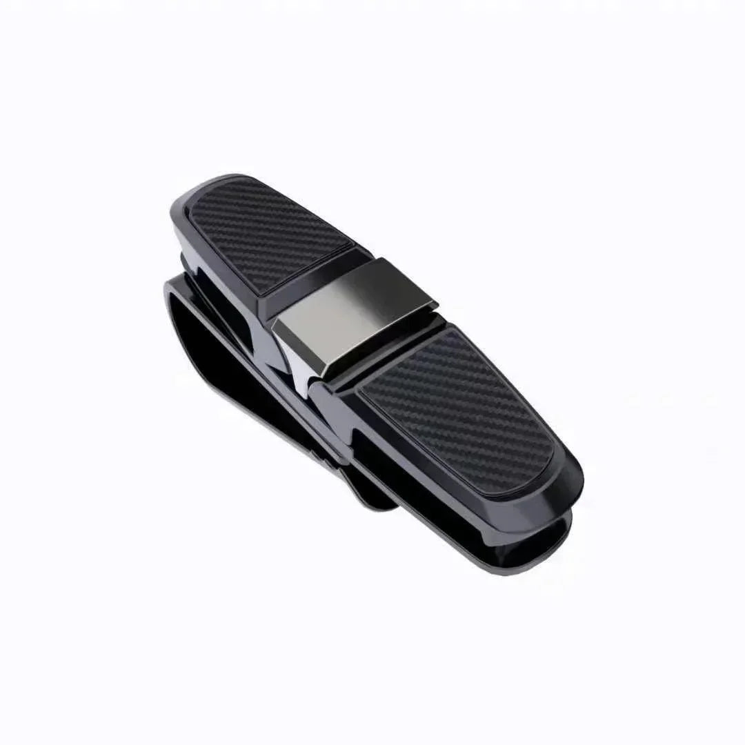 Car Glasses Case Universal Car Sun Visor Glasses Holder Sunglasses Clip Card Ticket Eyeglasses Holder Auto Interior Accessories