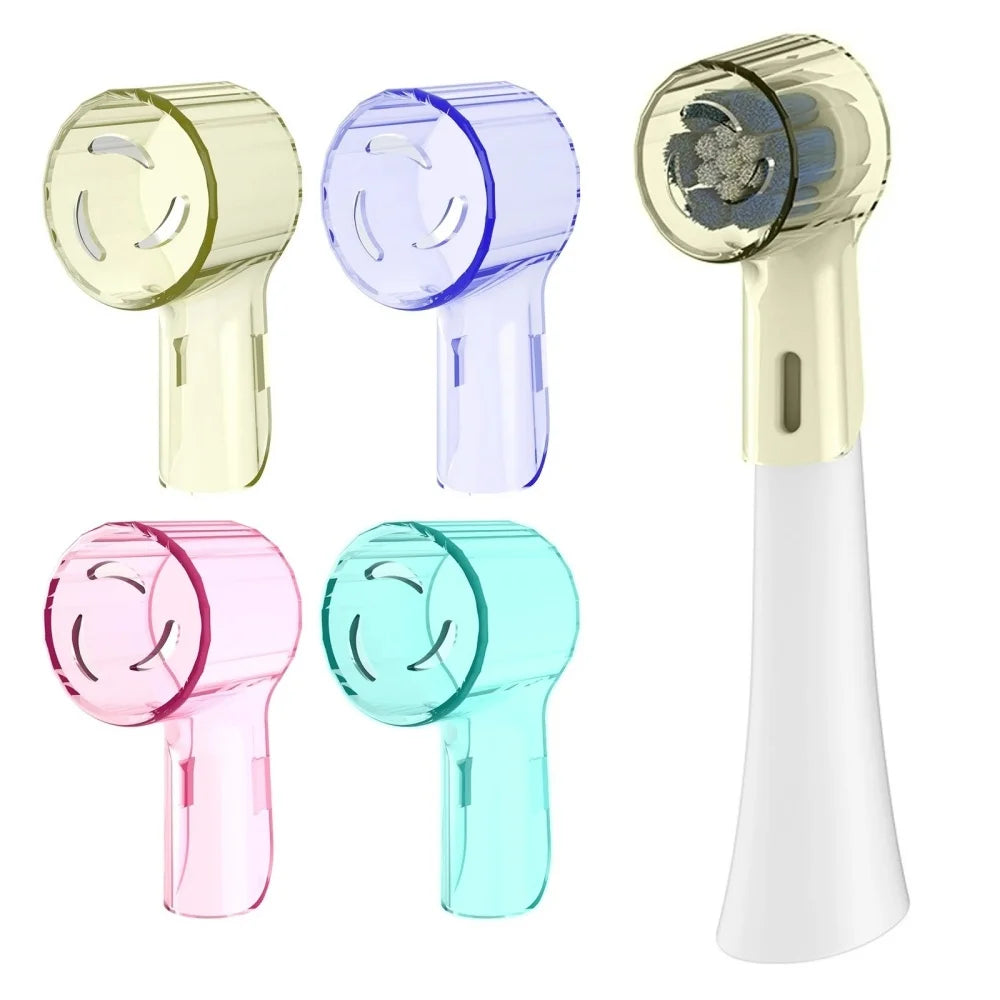 2/4pcs Electric Toothbrush Dust Cap Replacement Heads Portable Dustproof Toothbrush Head Covers Toothbrush Protector Travel Case