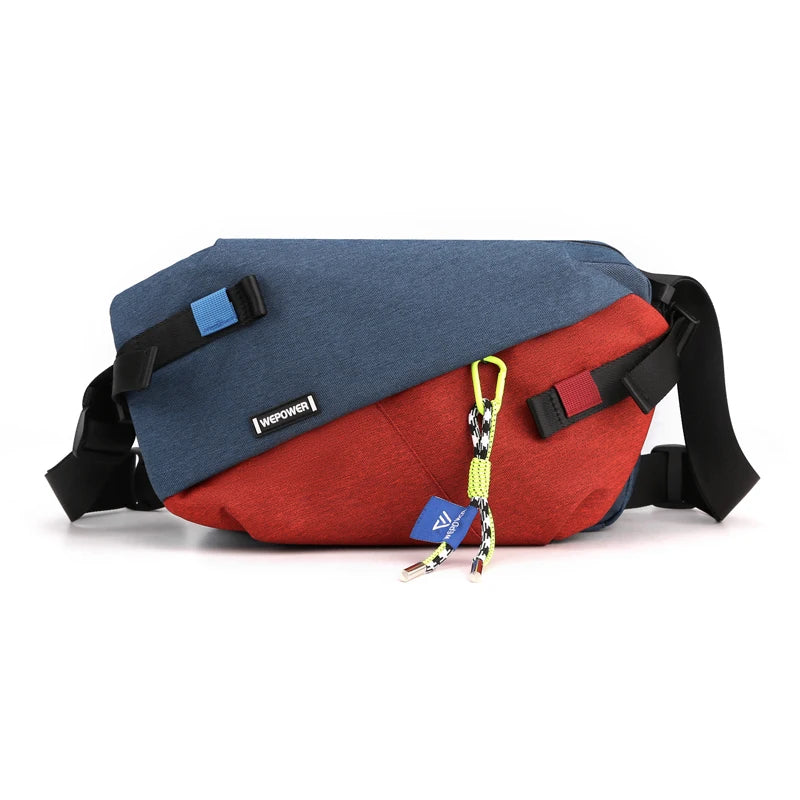 High Quality Nylon Panelled Waist Packs 2026 New Brand Unisex Chest Pack Casual Outdoor Travel Crossbody Bag Men Wasit Belt Bags