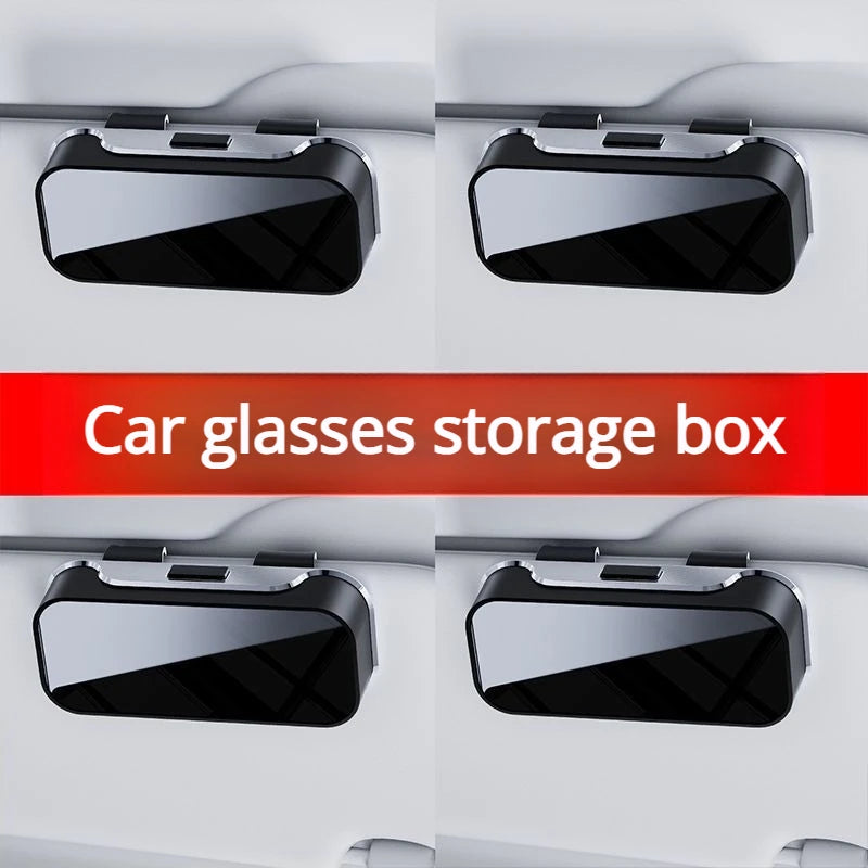FOR Byd Seagull Han ev Storage Glasses Case, Dolphin Seal Song Qin Yuan plus Tang Sun Visor Sunglasses Clip accessories
