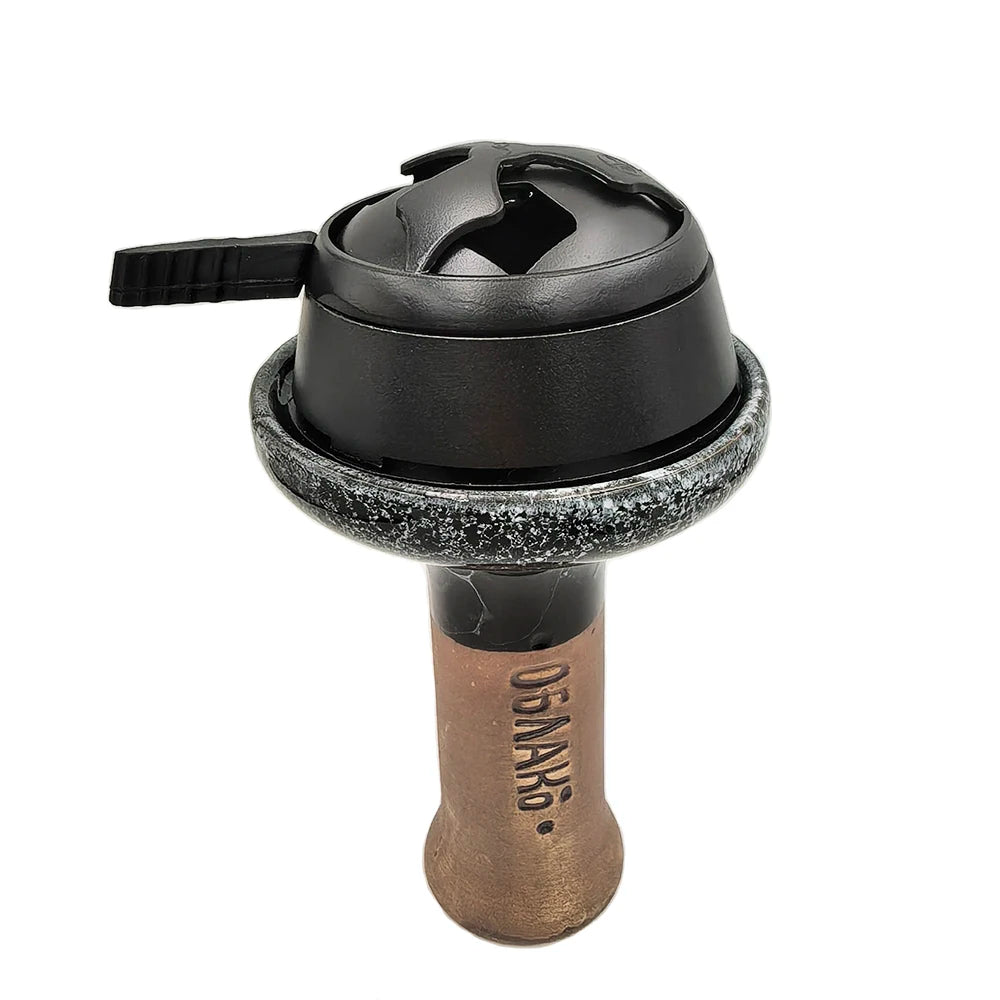 Ceramics Bowl with Aluminum Metal Charcoal Bowl Set Shisha Accessory Hookah Bowls