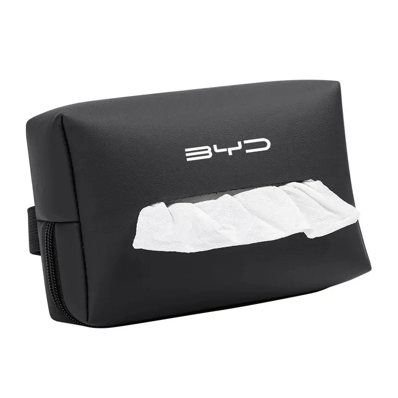 Anti-Scratch Car Armrest Tissue Box for BYD Seal Dolphin Yuan Plus Seal U Frigate 07 Tang EV Han EV Song Pro Auto Accessories