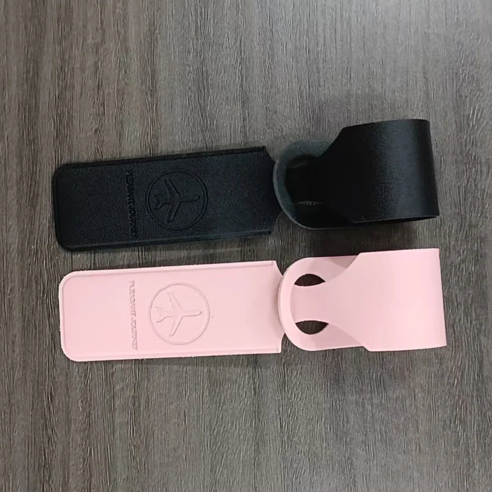 5Pcs Random Color Travel Bag Tags, Travel Suitcase Luggage Tags, Business Trip Suitcase Check-In Tags, Anti-Lost Tags for Travel Bags S004287