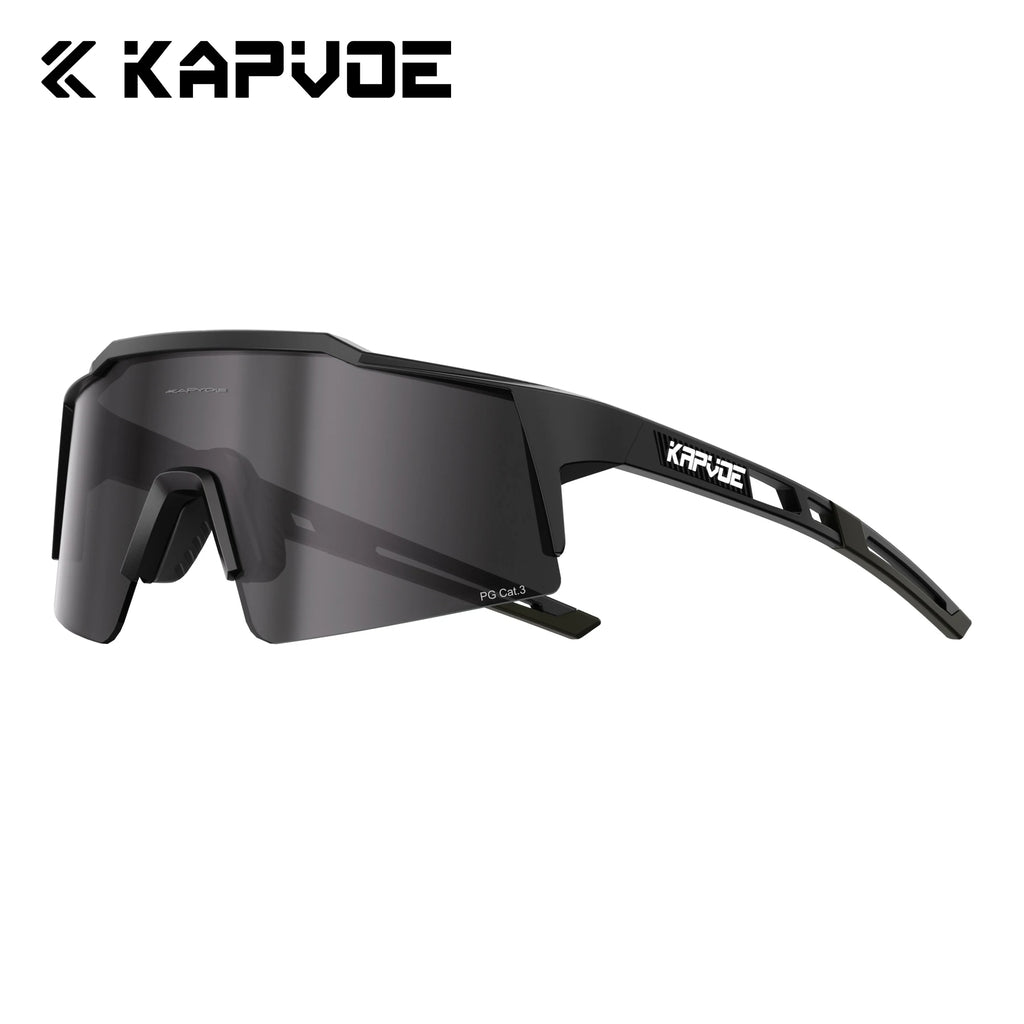 KAPVOE UV400 Polarized Anti-Glare Outdoor Sports Sunglasses Hiking Surfing Fishing and Casual Glasses Stylish Unisex Sunglasses