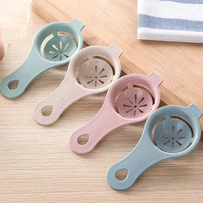 2Pcs Egg Separator White and Yolk Filter Kitchen Baking Separator Tool Kitchen Tools