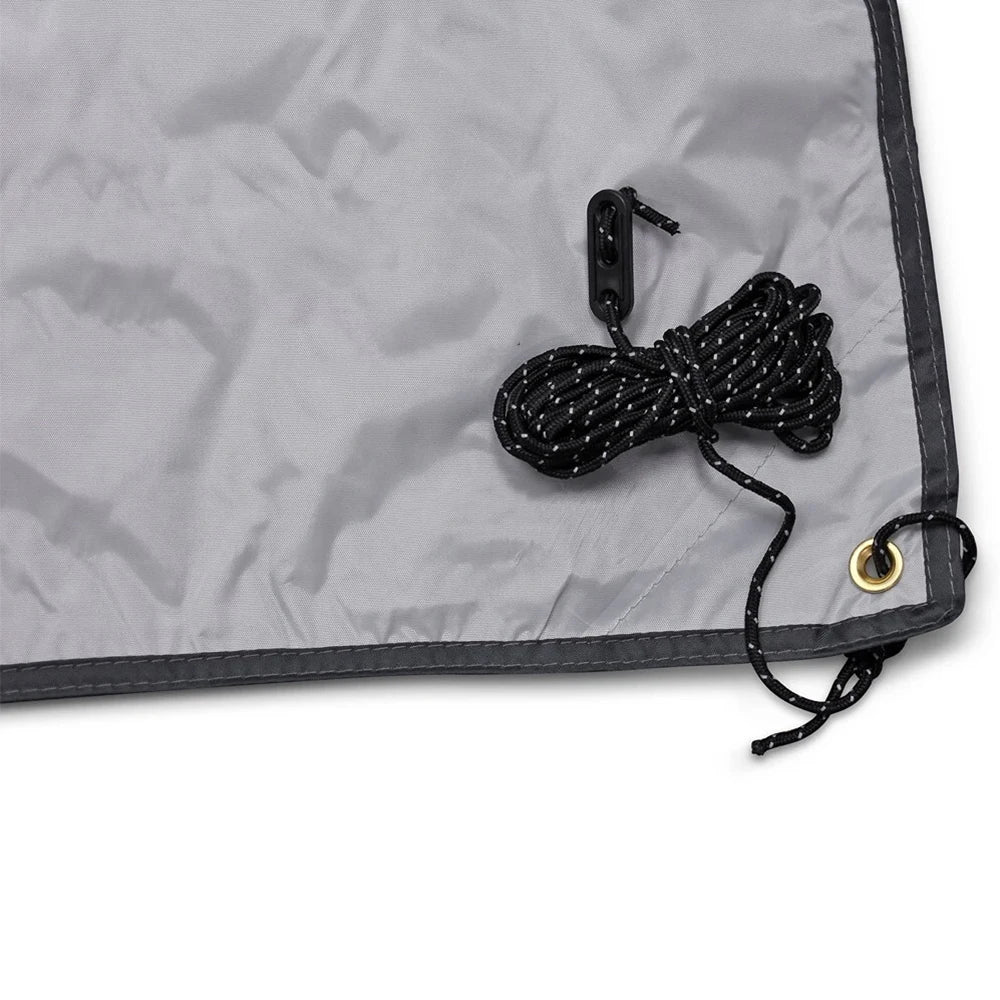 3×2.4m RV Side Awning Tent Kit –With Poles, Guy Lines & Storage Bag, Ideal For RV Caravan Campsite Shade & Outdoor Relaxation