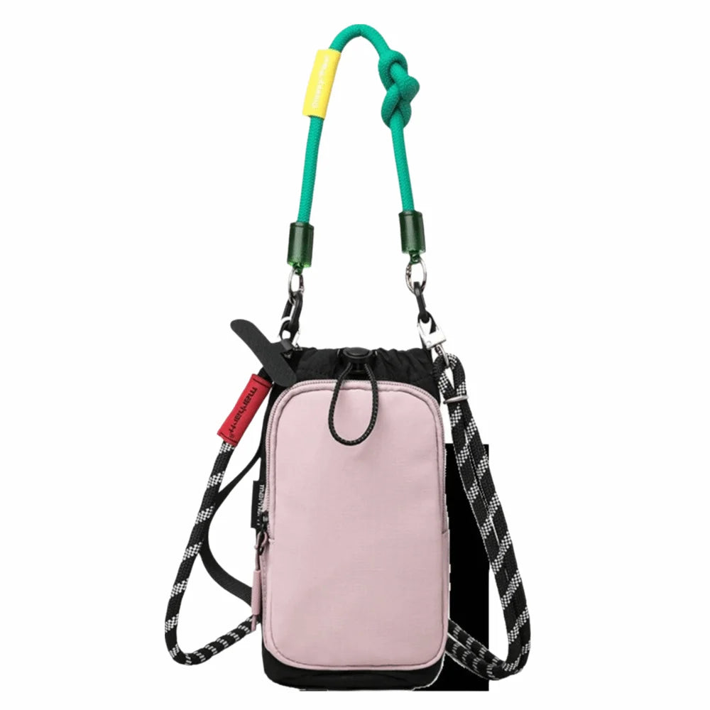 Lightweight Travel Crossbody Bag Waterproof Large Capacity Drawstring Bucket Bag Quick-drying Drawstring Closure