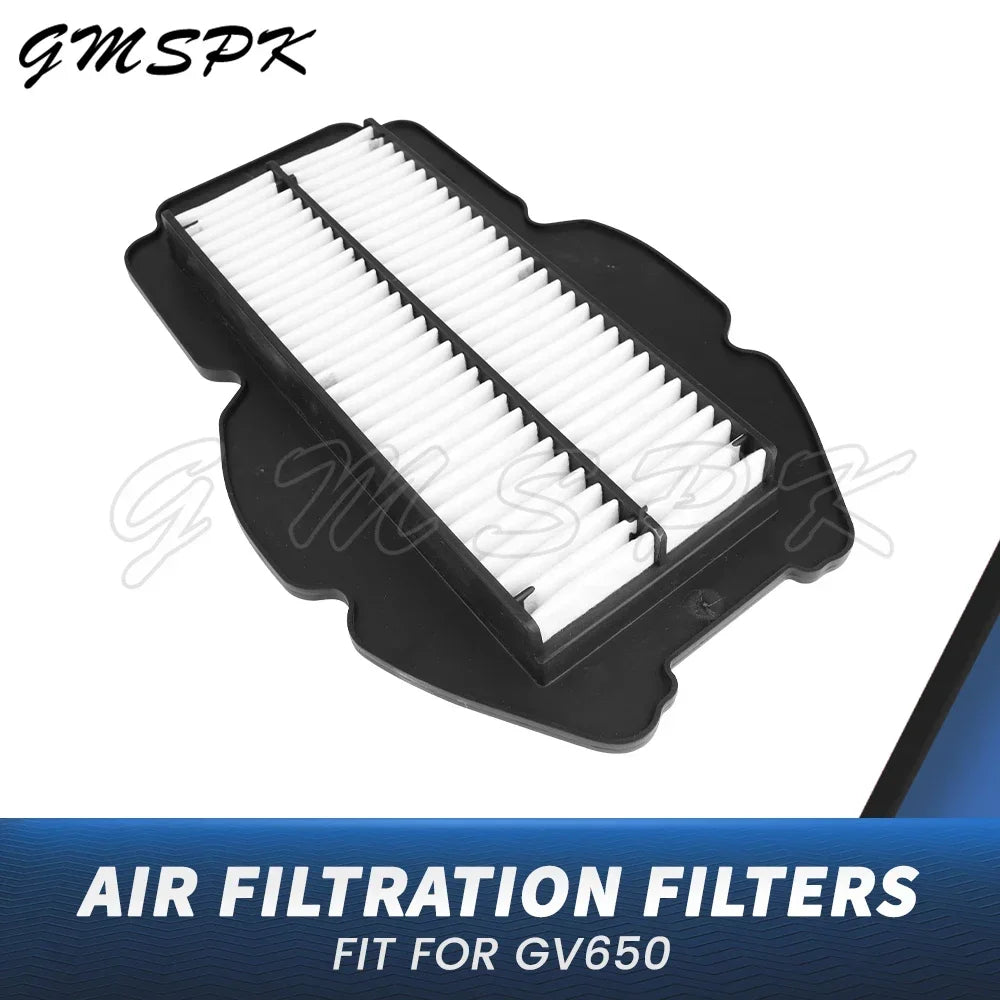 Motorcycle Engine Air Filter 650cc Air Intake Filter Cleaner Element Fit for HYOSUNG GV650 QH650 GV 650 13780HR9800