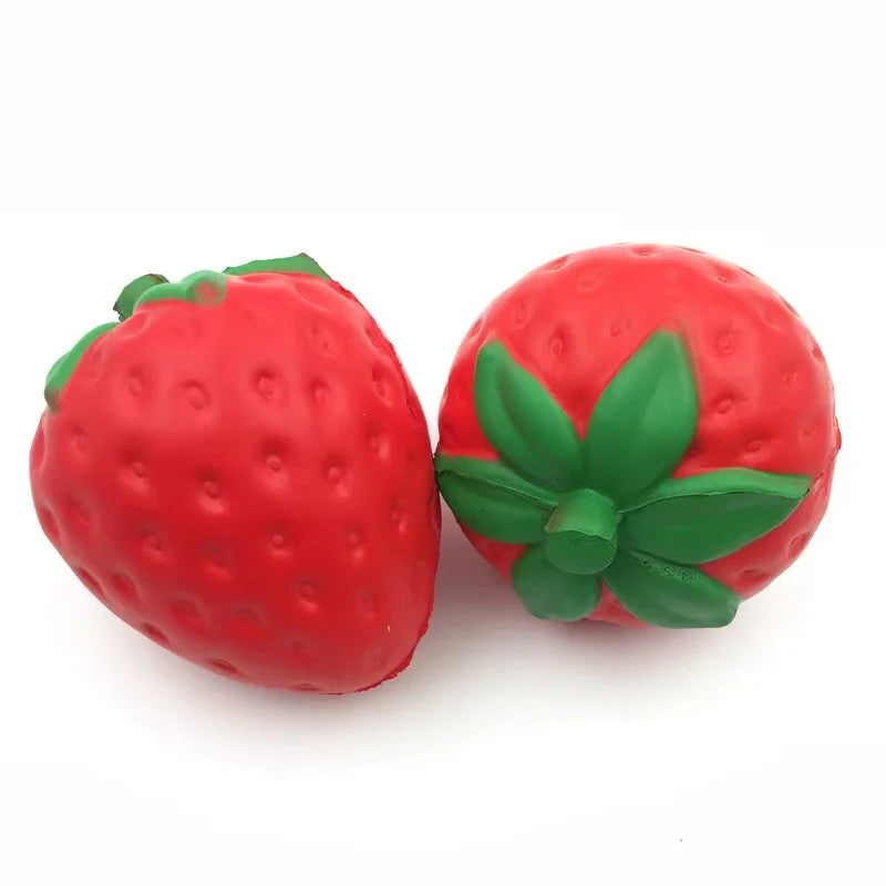 Super Jumbo Strawberry Squishi Cream Scented Squishy Slow Rising Antistress Toy Kids Grownups Squeeze Squishy Toys 11.5*9 CM