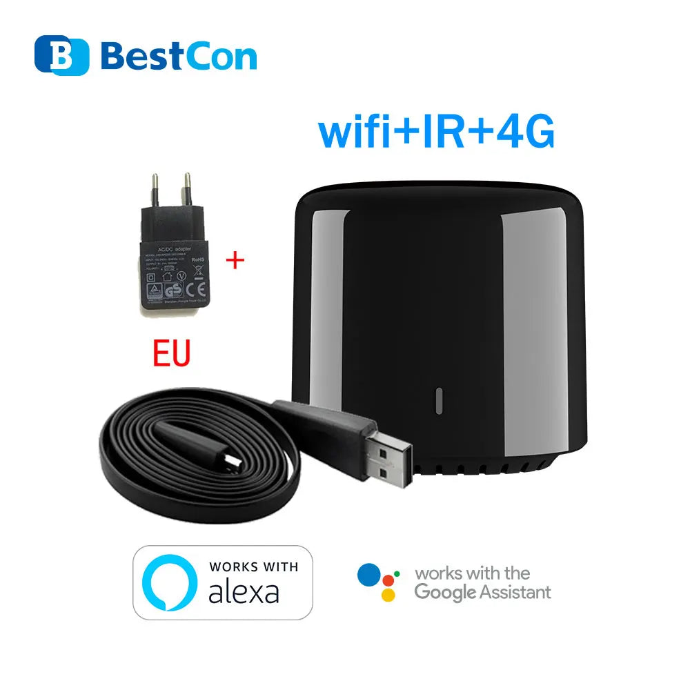Broadlink RM4C mini Universal Wifi IR Mini Remote Control Compatible Alexa Google Assistant For AC