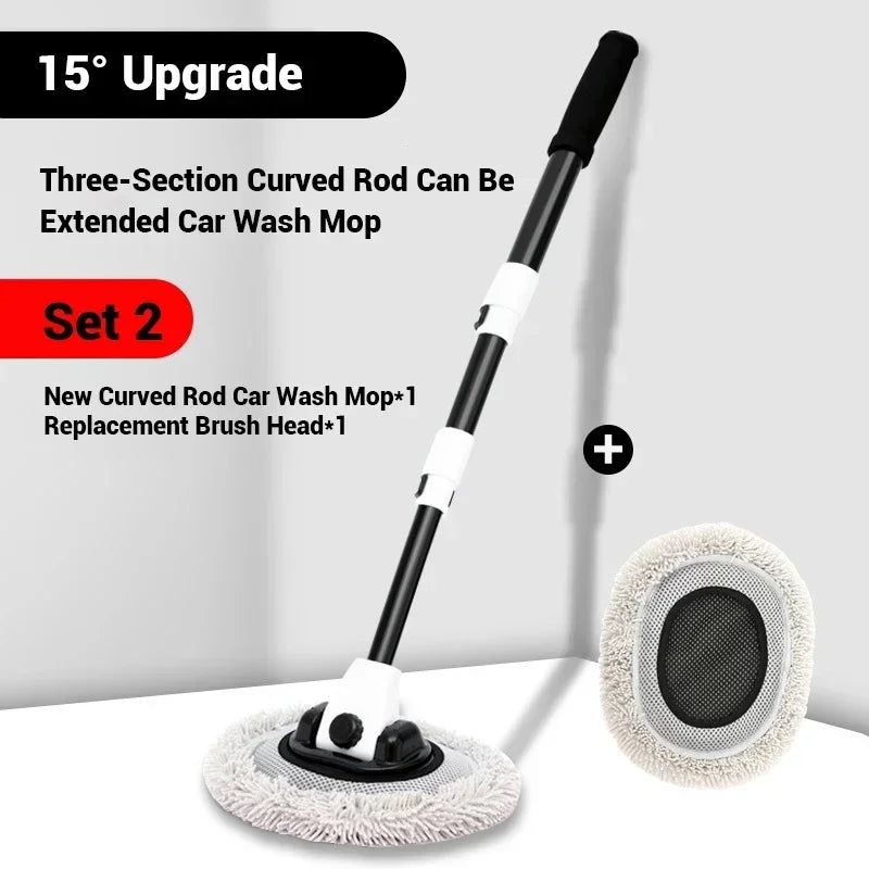Car Brushes For Washing Car Brushes With  Telescopic Rod Design Wash Brush Car Cleaning Brush Car Washing Mop