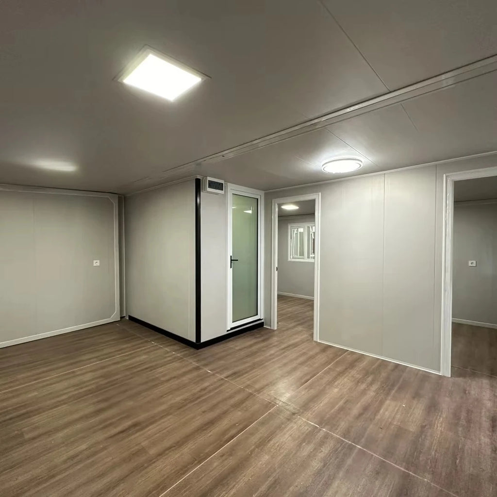 Luxury Expandable Prefabricated Container House Low Cost Modern Steel Building 2 Bed 1 Bath Durable Fire Resistant Comfortable R