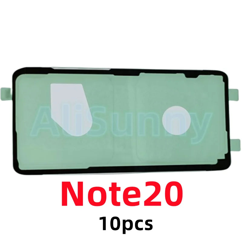 10pcs Back Housing Cover Sticker for SamSung Galaxy Note 5 7 8 9 10 20 Note20U Battery Door Adhesive Glue Dual Tape