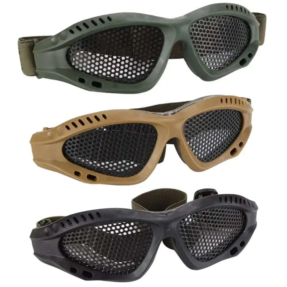1Pc Impact Resistant Safety Goggles Multipurpose Eye Protection for Work Cycling Paintball
