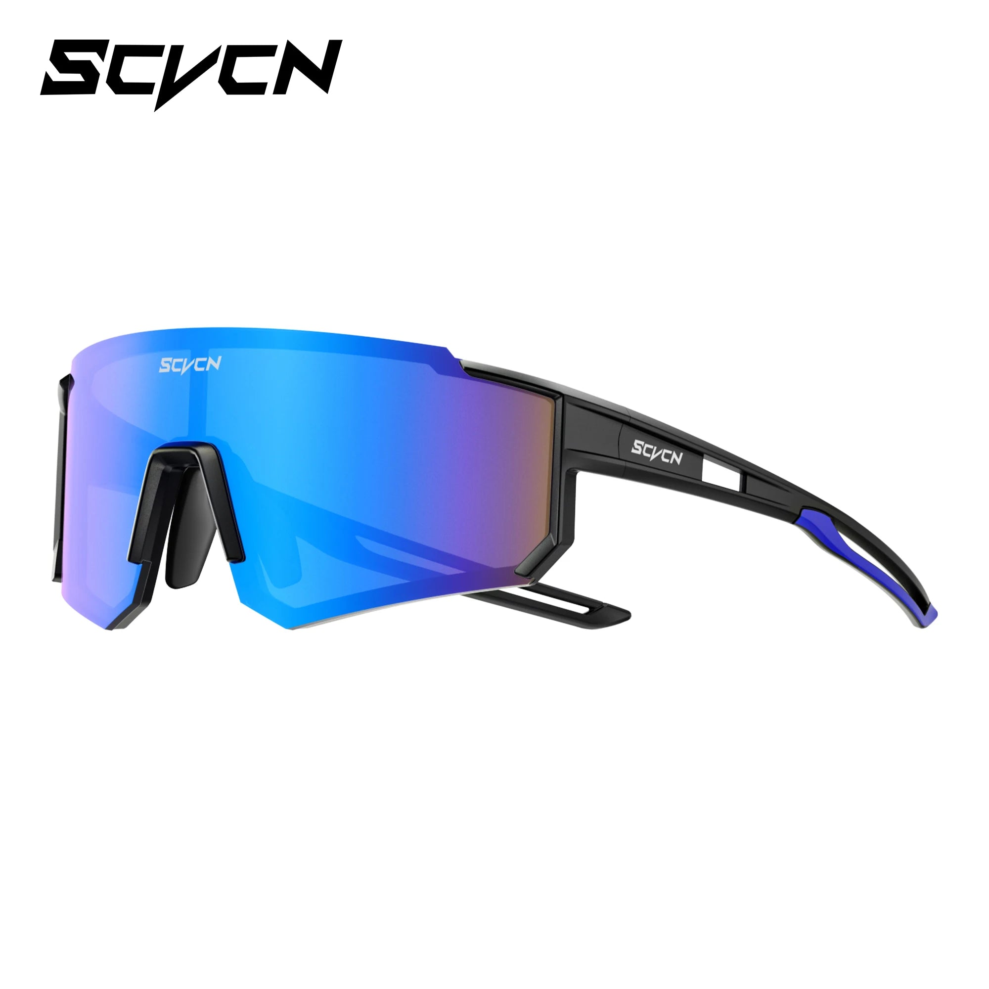 SCVCN UV400 Mountaineering Cycling Protective Glasses Running Sunglasses Stylish Hiking Driving Glasses MTB Sports Sunglasses