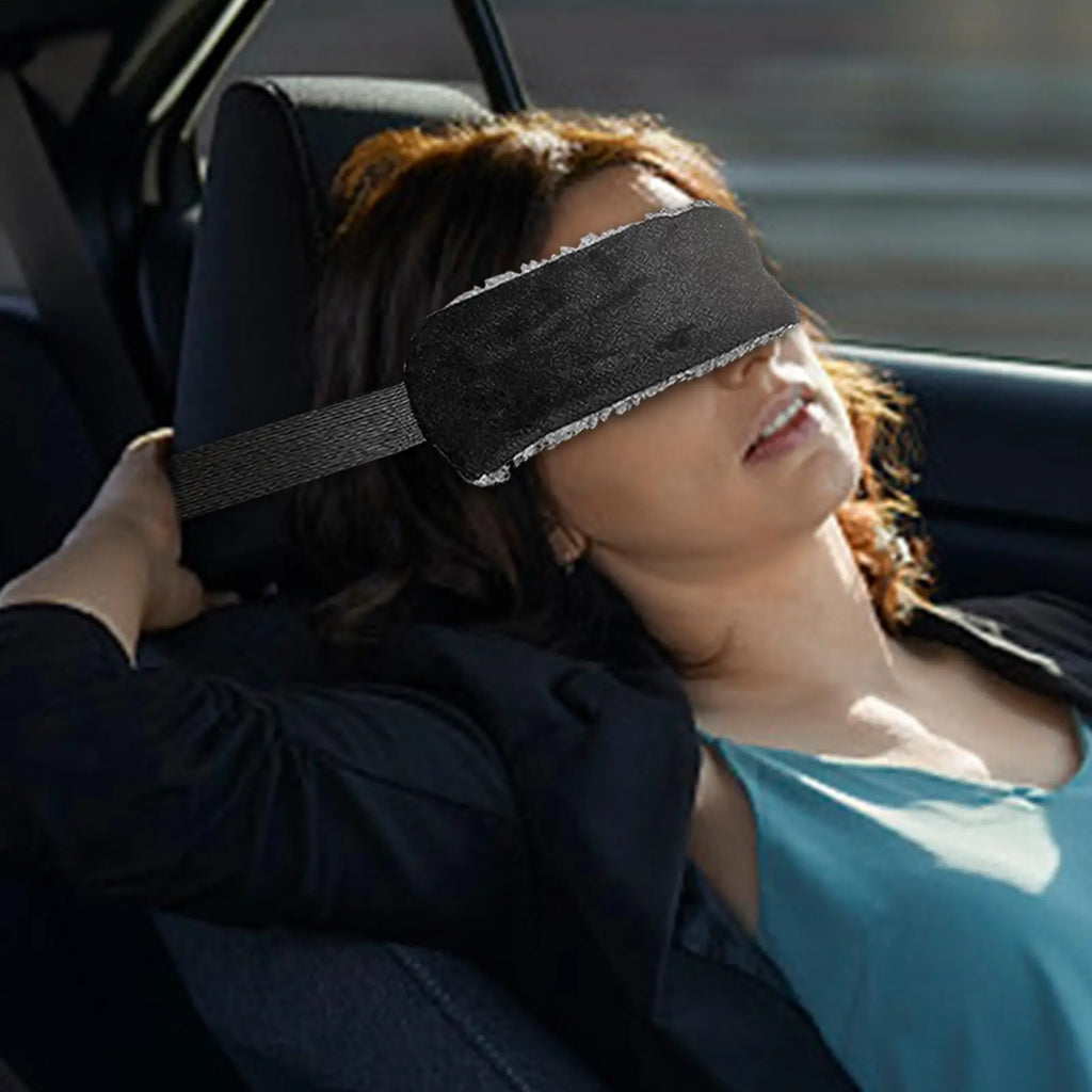 Head Support Strap Adjustable Travel Pillow Airplanes Neck Support Band Portable Cars Seat Sleep Aid Head Fixed Strap