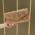 New Dinner Clutch Diamond Dinner Party Women's Shoulder Bag Luxury Brand Diamond Sparkling Fashion Women's Bag High Quality