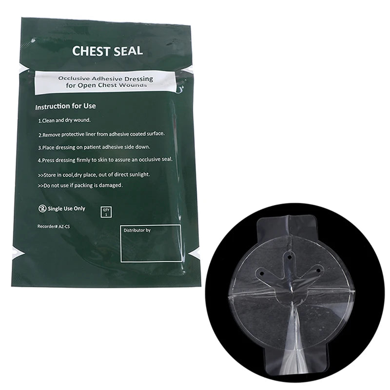 Hot Sale North American Rescue Hyfin Chest Seal Medical Chest Seal Vented
