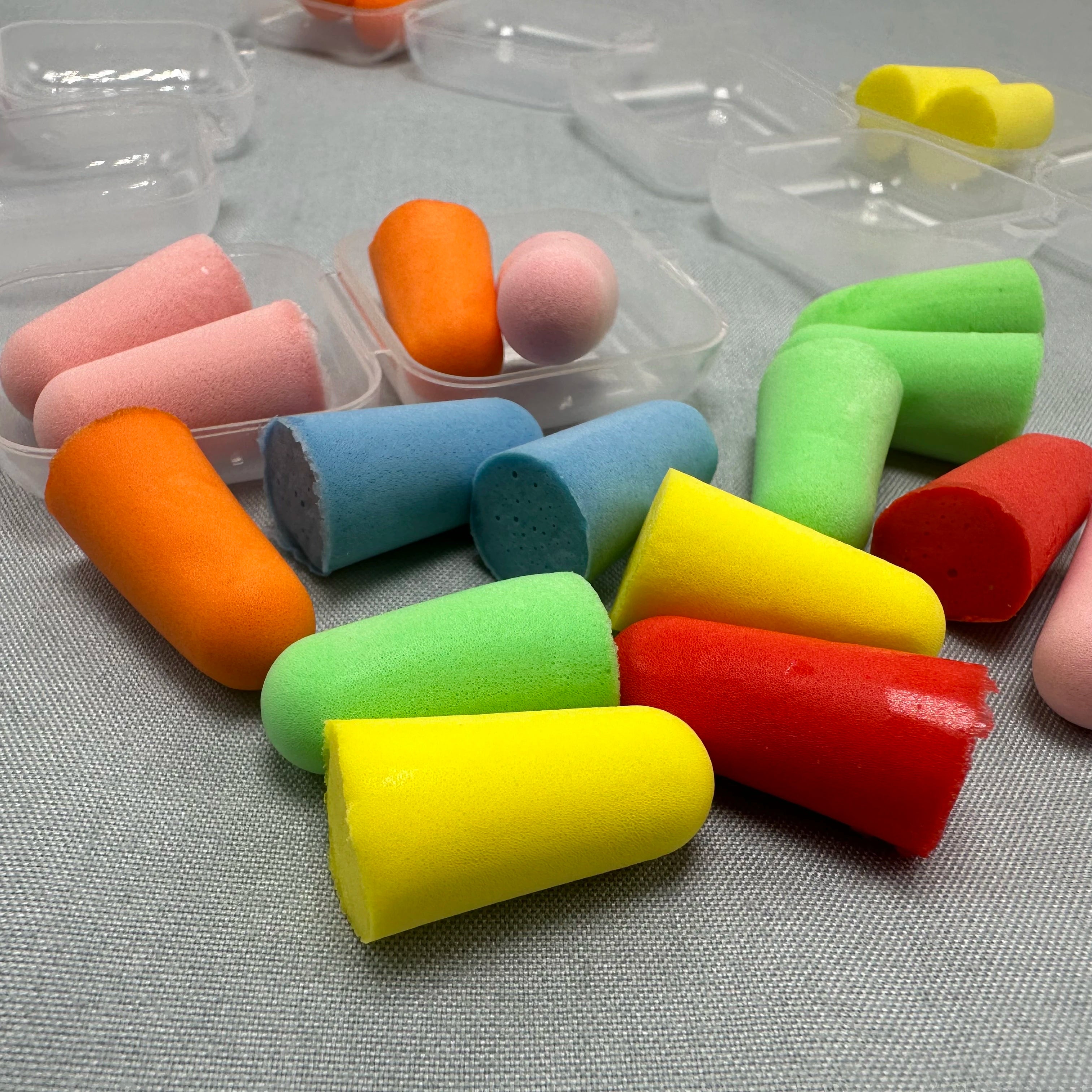 Ear Protection Comfort Soft Foam Ear Plugs Tapered Travel Sleep Noise Reduction Prevention Earplugs Sound Insulation