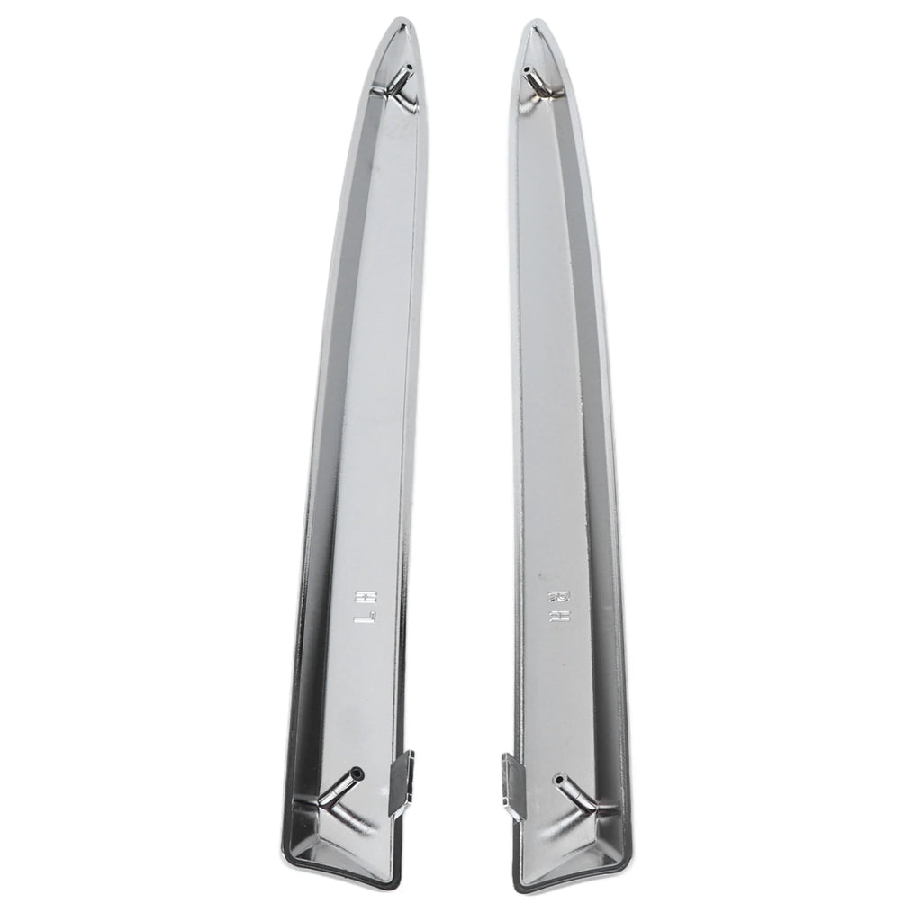 Car Front Bumper Upper Molding Chrome Trim Replacement for FIAT 500 2007‑2015 Bumper Upper Molding Strip Car Accessories