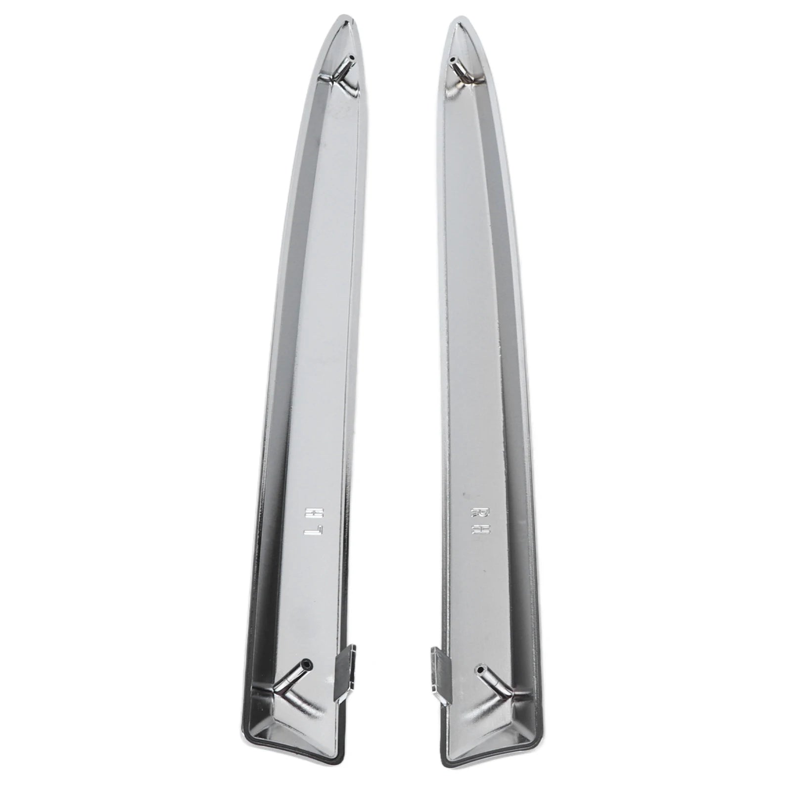 Car Front Bumper Upper Molding Chrome Trim Replacement for FIAT 500 2007‑2015 Bumper Upper Molding Strip Car Accessories