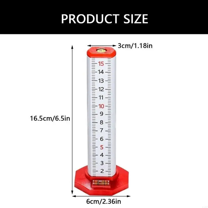 Tile Leveling Gauge Ruler for Equal Height Measurement in Floor Tiling Projects