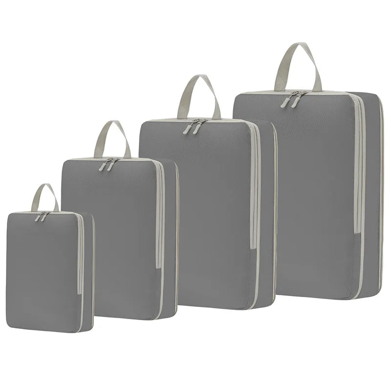 4/6PC Travel Set Storage Bags Clothes Digital Toiletries Shoes Organizer bag Student Dormitories Clothing Sorting Bags Packing C
